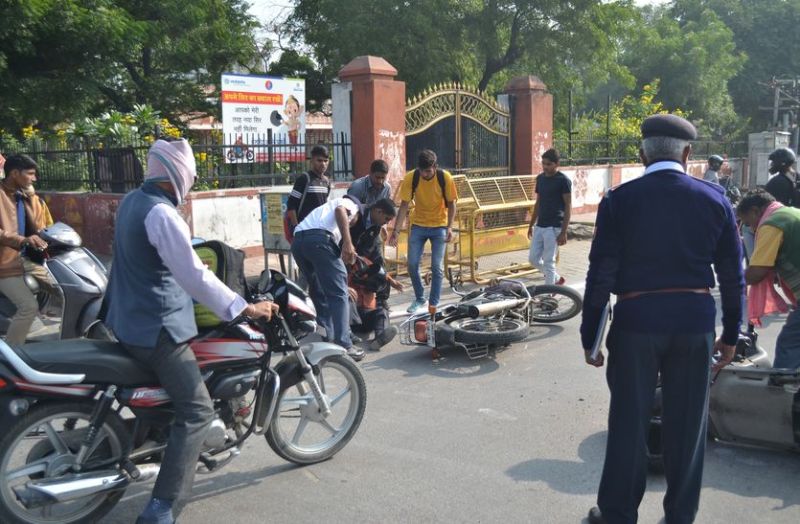 road accident in ajmer