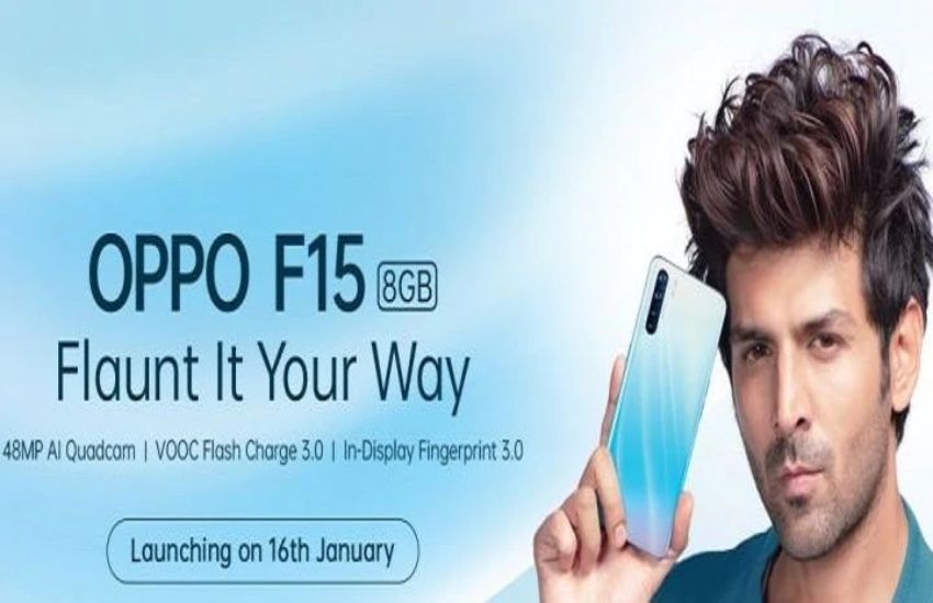 Oppo F15 launch Today in India Check price specifications