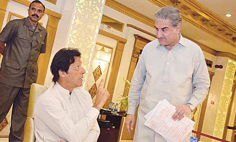 Imran Khan Shah Mehmood Qureshi 