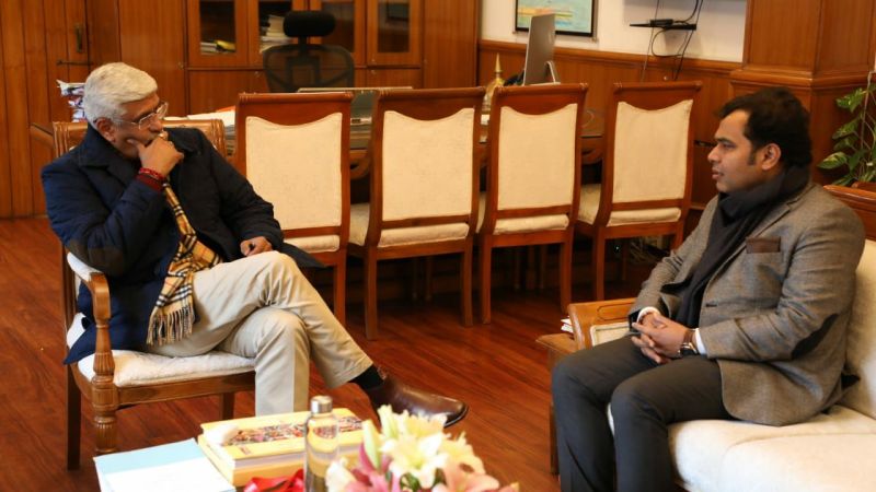 कालिंदी के ‘कष्ट’ निवारण के लिए ऊर्जा मंत्री ने की केंद्रीय जल शक्ति मंत्री से मुलाकात