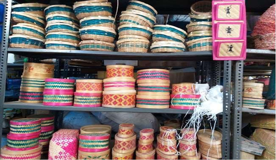 china made-- चाइना मेड बांस की टोकरी को चुनौती दे रहा जोधपुर