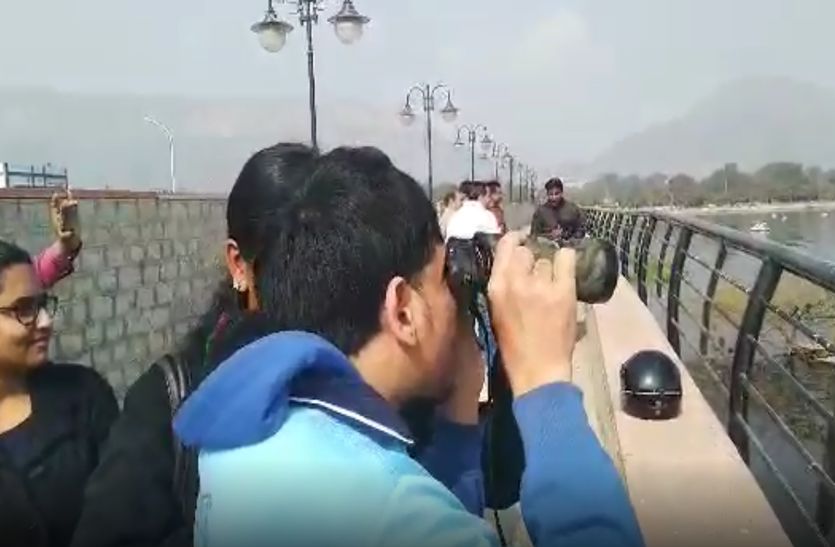 Patrika Bird Fair: प्रवासी परिन्दों के बारे में जानकारी पाकर हर्षाए स्पेशल बच्चे