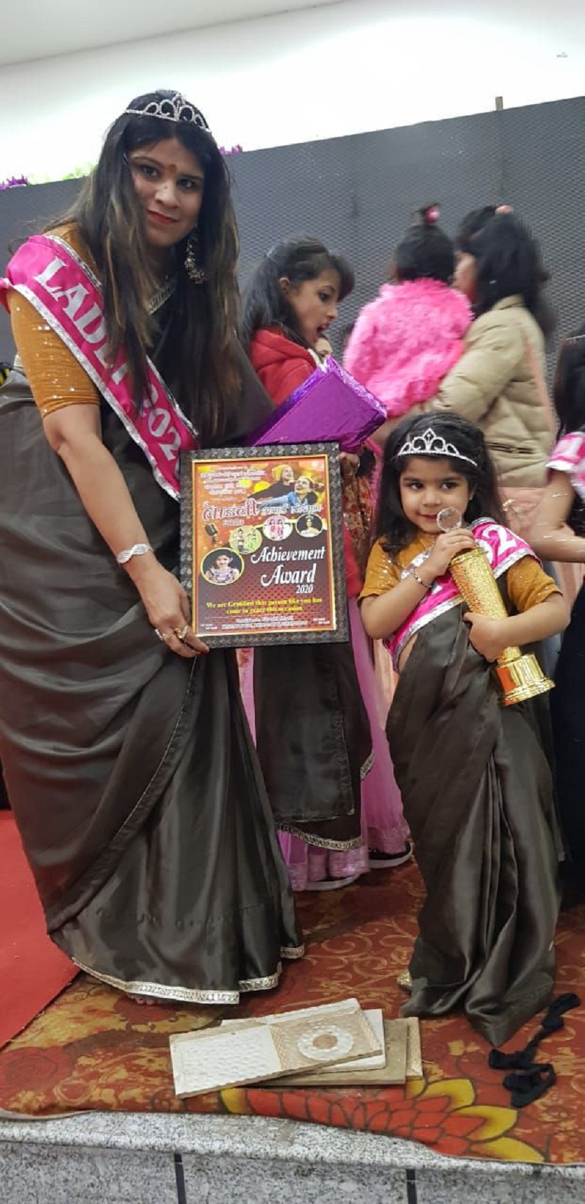 श्रीगंगानगर में मिस लाडली 2020 का खिताब इप्शीता अरोड़ा ने जीता