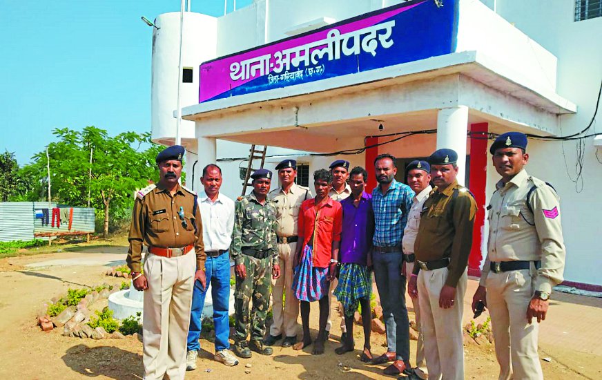 हत्या के दो आरोपी ओडिशा से गिरफ्तार, भेजा जेल