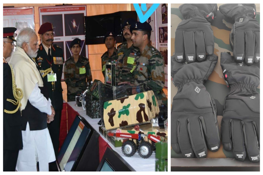 major shyam krishnan invented special gloves for indian army soldiers