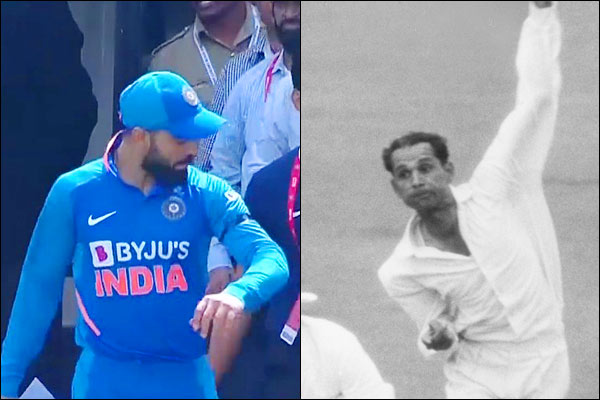 Indian team wore black band