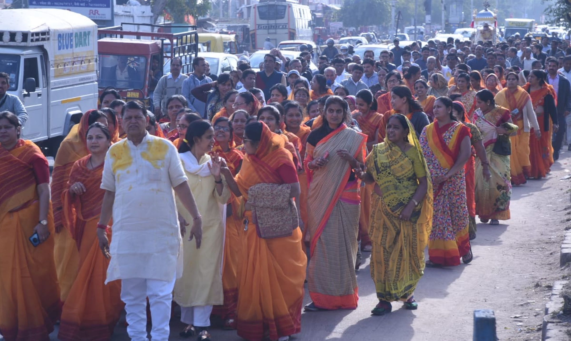 Sadhvi Ramkumari merges with the five elements