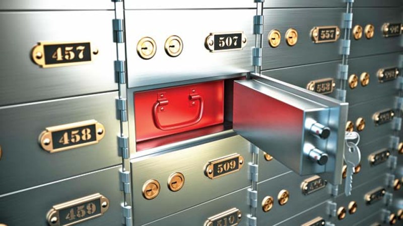 Bank locker