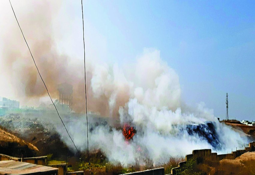 Barwani Fire, Smoke and Infections news