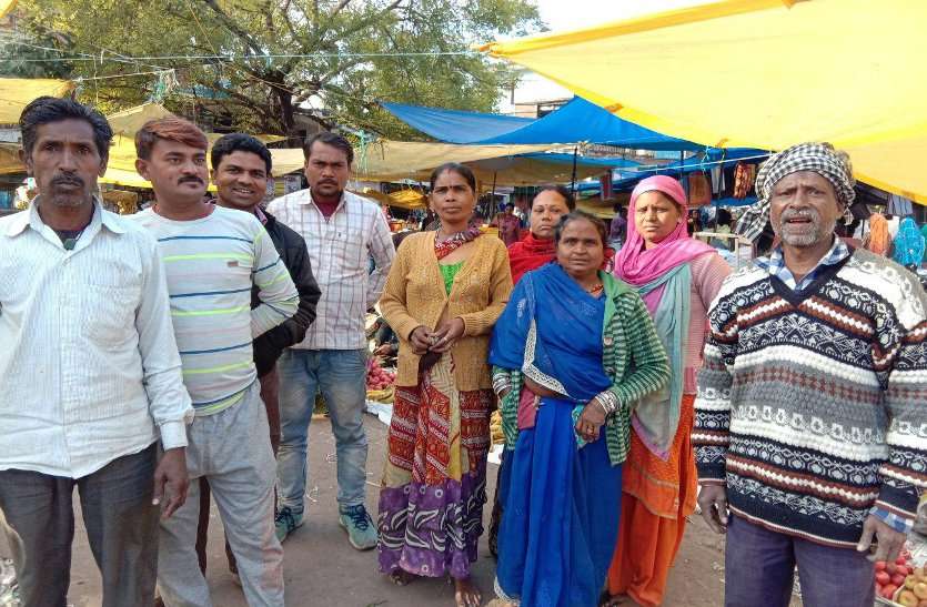 Dirt at many places in Katni city