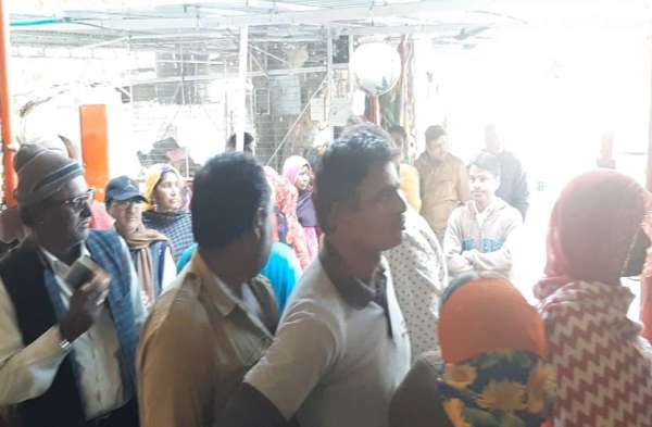 Free eye checkup of hundreds of patients in medical eye camp