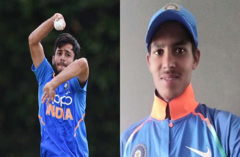 Under-19 World Cup: Ravi Bishnoi And Akash Singh Bowling Against Japan