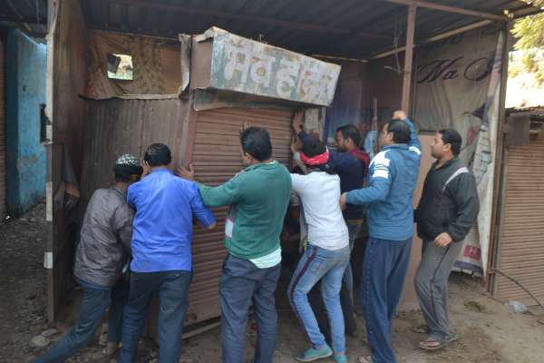 बहोड़ापुर पर अतिक्रमण कार्यवाही