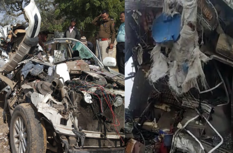 मौत की सड़क: 72 घंटे में दूसरा बड़ा हादसा, अब तक गई 11 जनों की जान