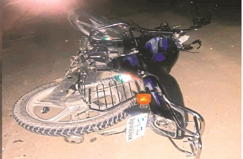 Youth dies, one injured due to unknown vehicle collision