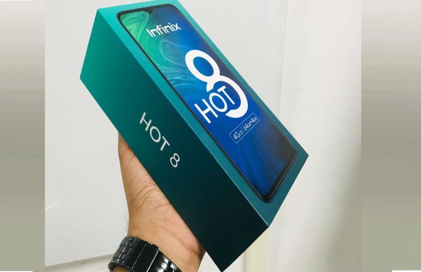 Infinix Hot 8 Sale Today in India check price specifications