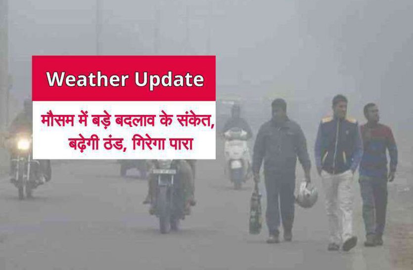 weather forecast in mp fog-heavy cold are coming Chambal