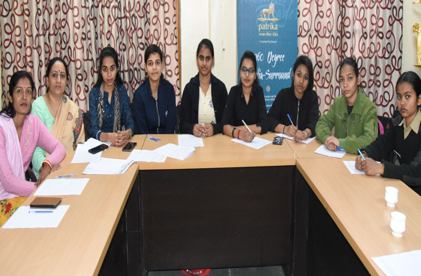 Patrika talk show of working women, housewives and female students