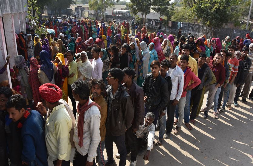 The only village in Rajasthan where voting lasted till 10 pm in bhilwara