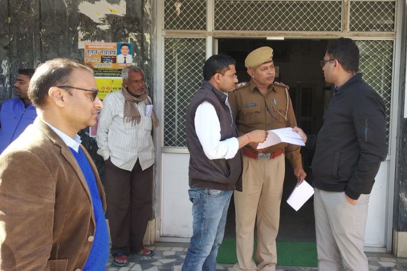 The MBC jawan died due to his own carbine shot