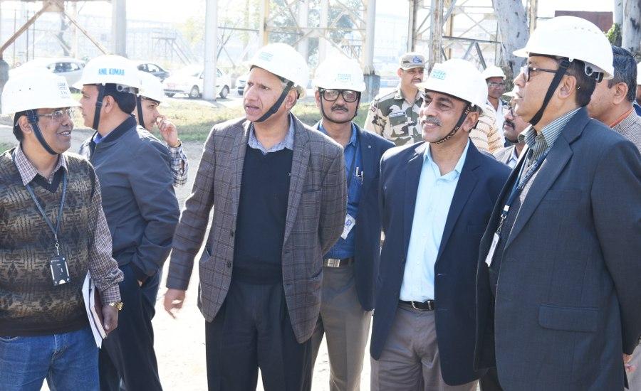 NTPC Executive Director inspects Vindhyachal project