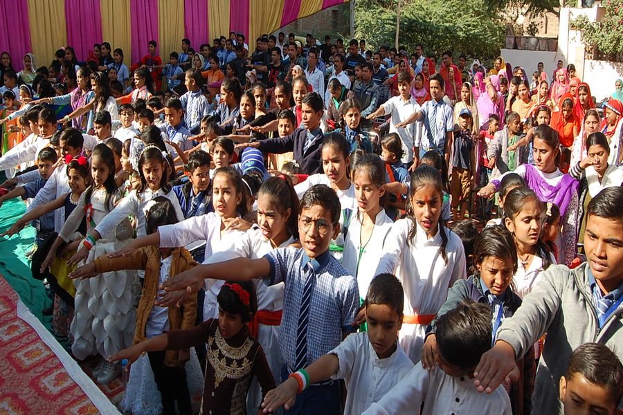 Children took oath of cleanliness