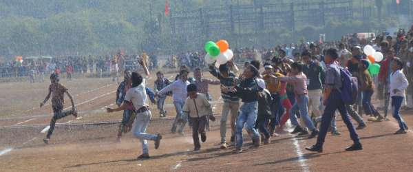 71 वें गणतंत्र दिवस का आयोजन एसएफ ग्राउंड पर हुआ