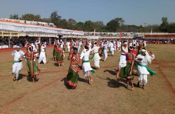 Photo Gallery : गणतंत्र दिवस पर नजर आई छत्तीसगढ़ की संस्कृति कुछ झलकियां