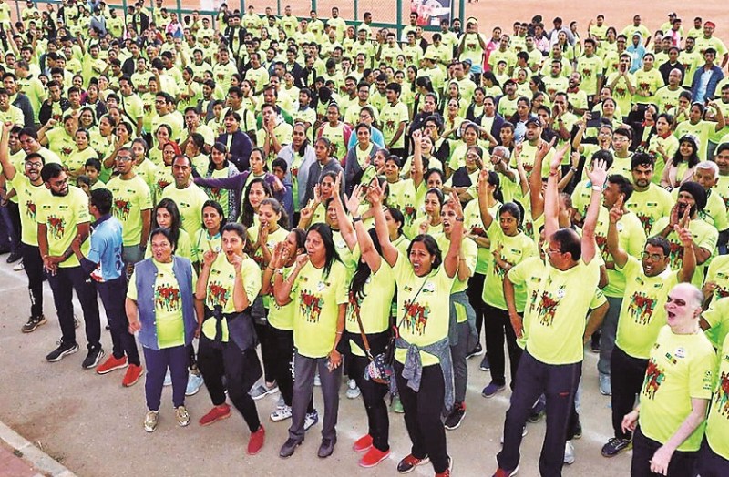 स्वस्थ नागरिक, स्वस्थ राष्ट्र का संदेश दे रही जीतो खेल प्रतियोगिता