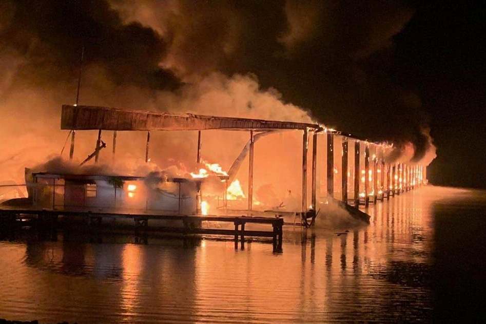Alabama boat fire