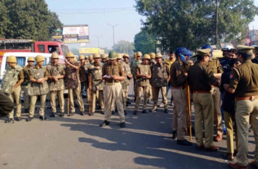 CAA NRC protests : High Alert In Gwalior CAA  protests 