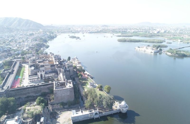 दस किलोमीटर से भी अधिक क्षेत्र में फैला किशनगढ़