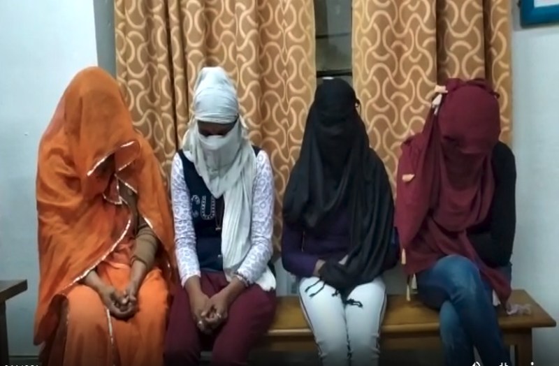 peeta act : prostitution racket busted : accused of prostitution