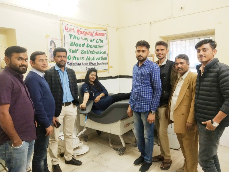 Kidney given to husband, now donated blood