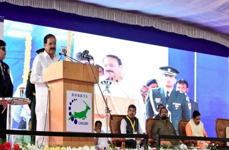 हुबली-धारवाड़ रैपिड बस ट्रांजिट परियोजना का उद्धाटन