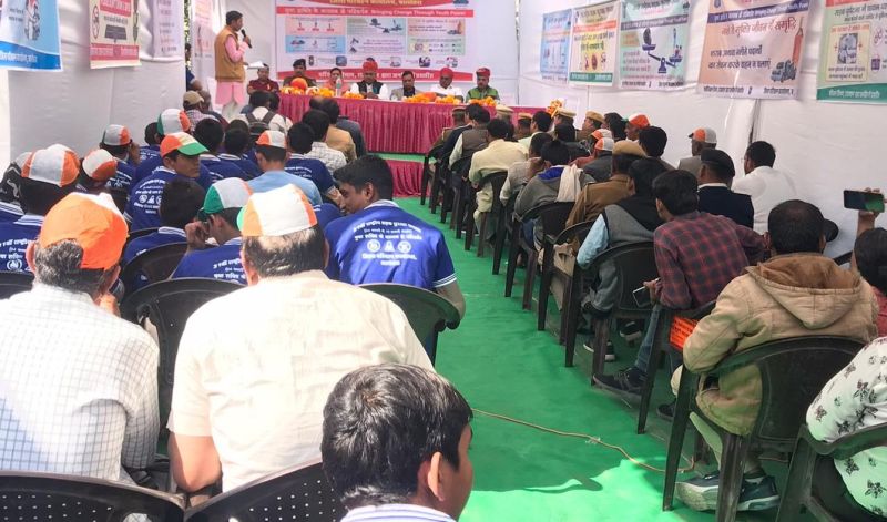 सड़क सुरक्षा सप्ताह का आगाज, दी नियमों की जानकारी