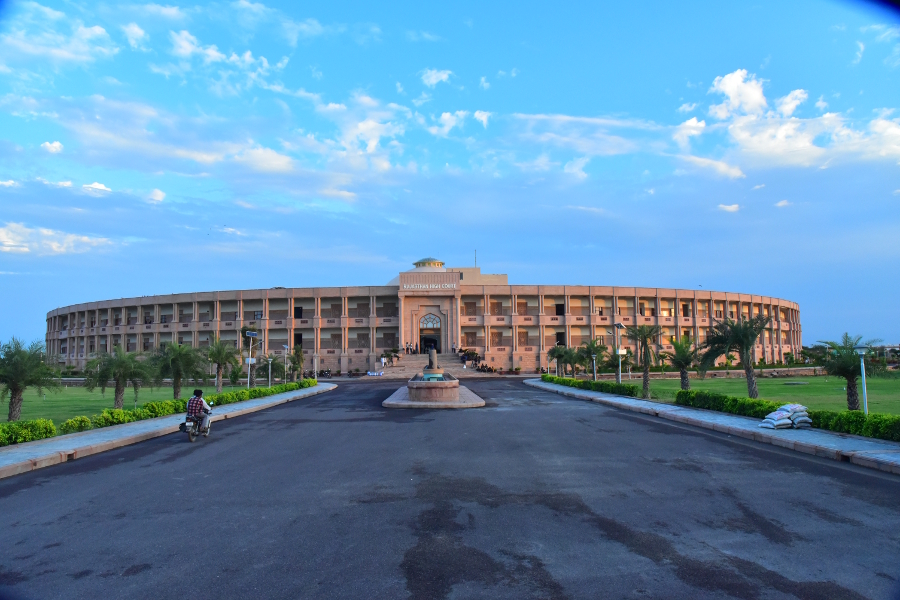 hearing on conditions of lower court matter in rajasthan highcourt