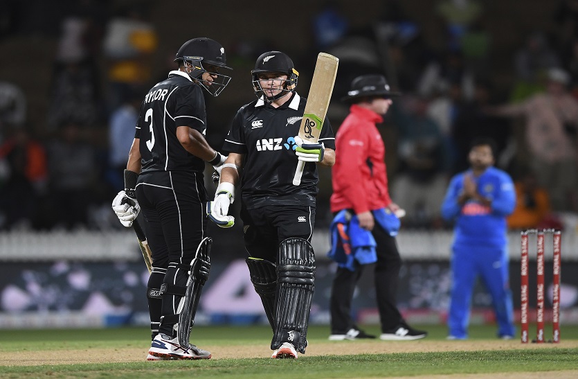 हैमिल्टन वनडे:  न्यूजीलैंड 4 विकेट से जीता, भारत पस्त