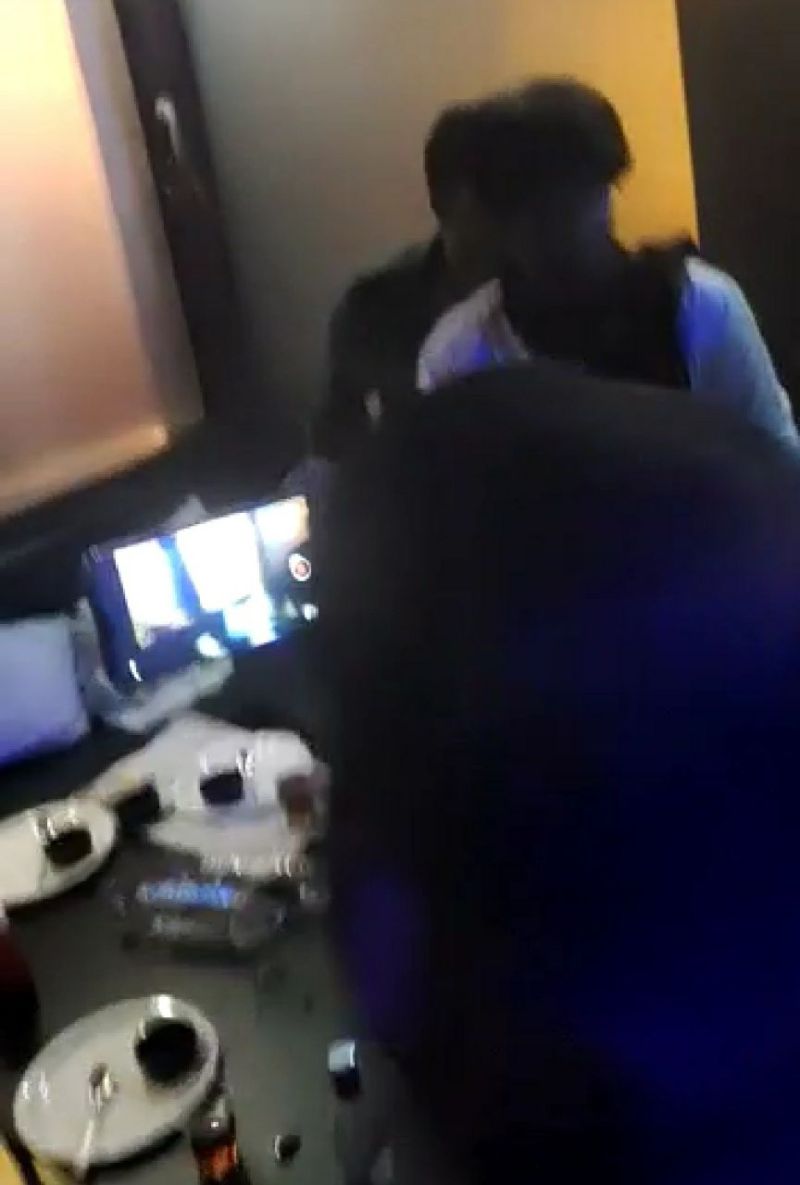 Alcohol was being served openly in LPK, police did not register a case