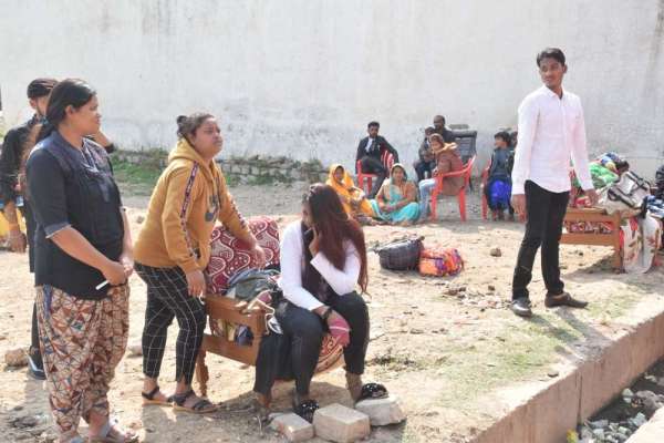 निशांत बिहार कॉलोनी में शादी वाले घर में सिलेंडर से भड़की आग, मची अफरा तफरी