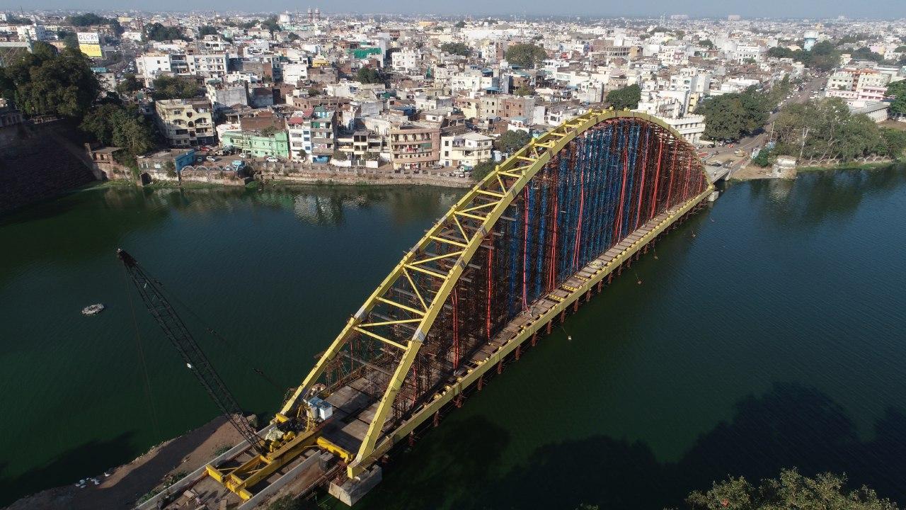 arch bridge of bhopal awaits to open