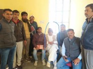 कॉलेज संचालक बीस हजार रुपए रिश्वत लेते रंगे हाथों गिरफ्तार