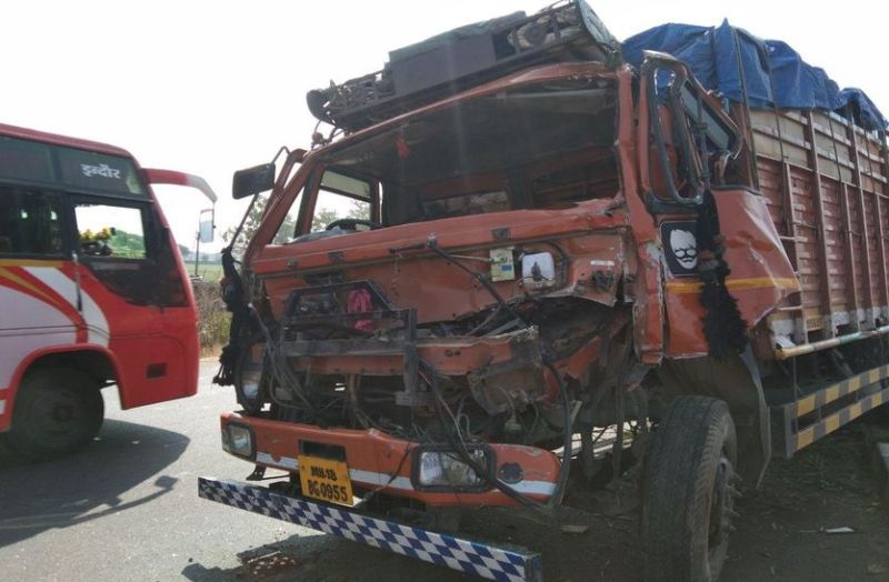 There was fog, Eicher hit the pickup, two injured