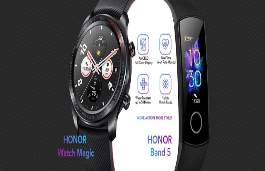 Honor Magic Watch and Honor Band 5 Price Cut in India