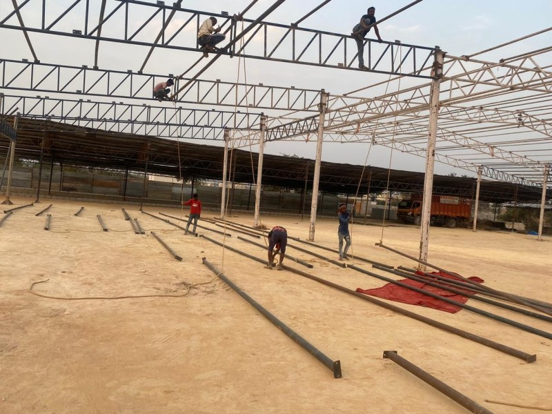 प्रतिष्ठा महोत्सव तैयारियां अंतिम चरण में