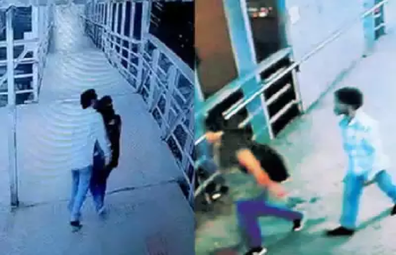 A girl used to pass through the bridge in Mumbai this person used to kiss