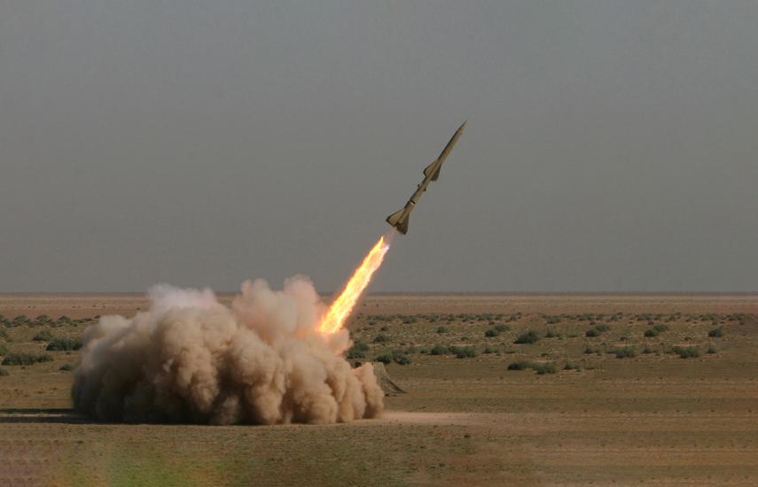Iran missile test