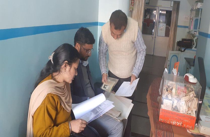 kishangrh health department check various clinics