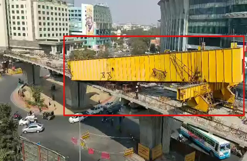 Jaipur Crane launcher accident