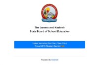 JKBOSE 11 वीं का परिणाम घोषित, यहां देखें रिजल्ट